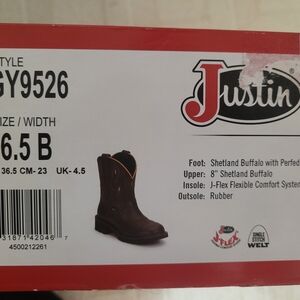 Justin Boots Kids Brown Boots